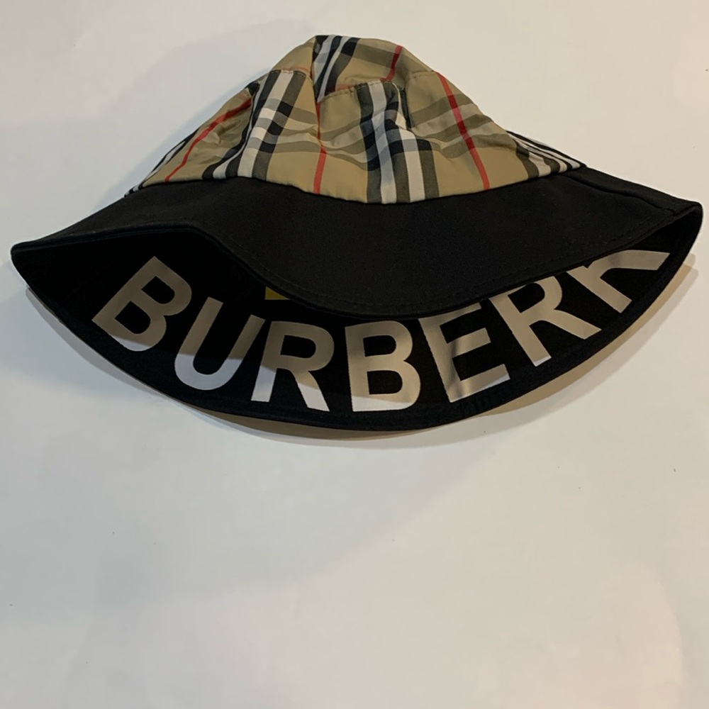 Plaid Burberry Bucket Hat